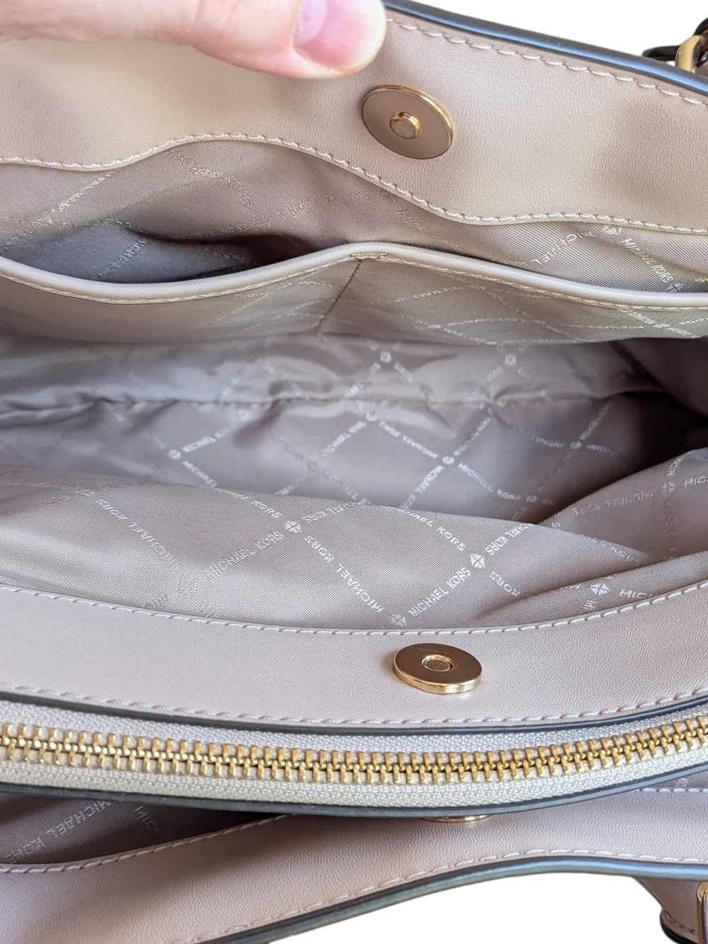 Michael Kors Camille Large Satchel with Detachable Strap